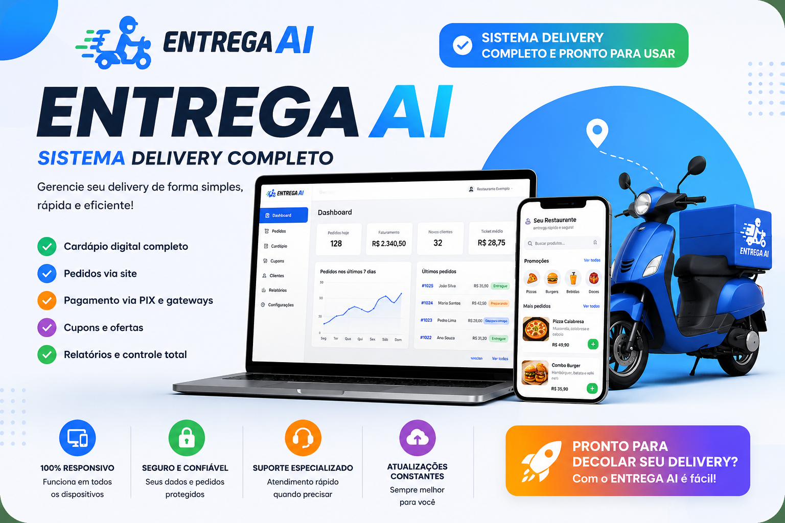 Entregaai -Sistema de Menu Digital e Delivery